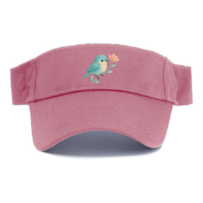 Aqua Chickadee - Visor - Pink