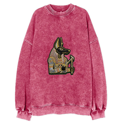 Anubis - Vintage Sweatshirt - Pink