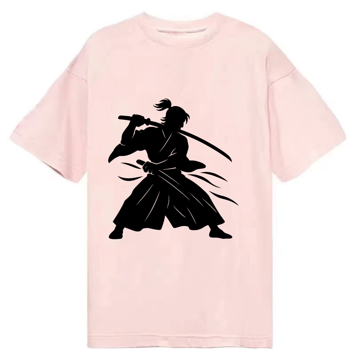 Japanese samurai sword draw - Classic T-shirt - Pink