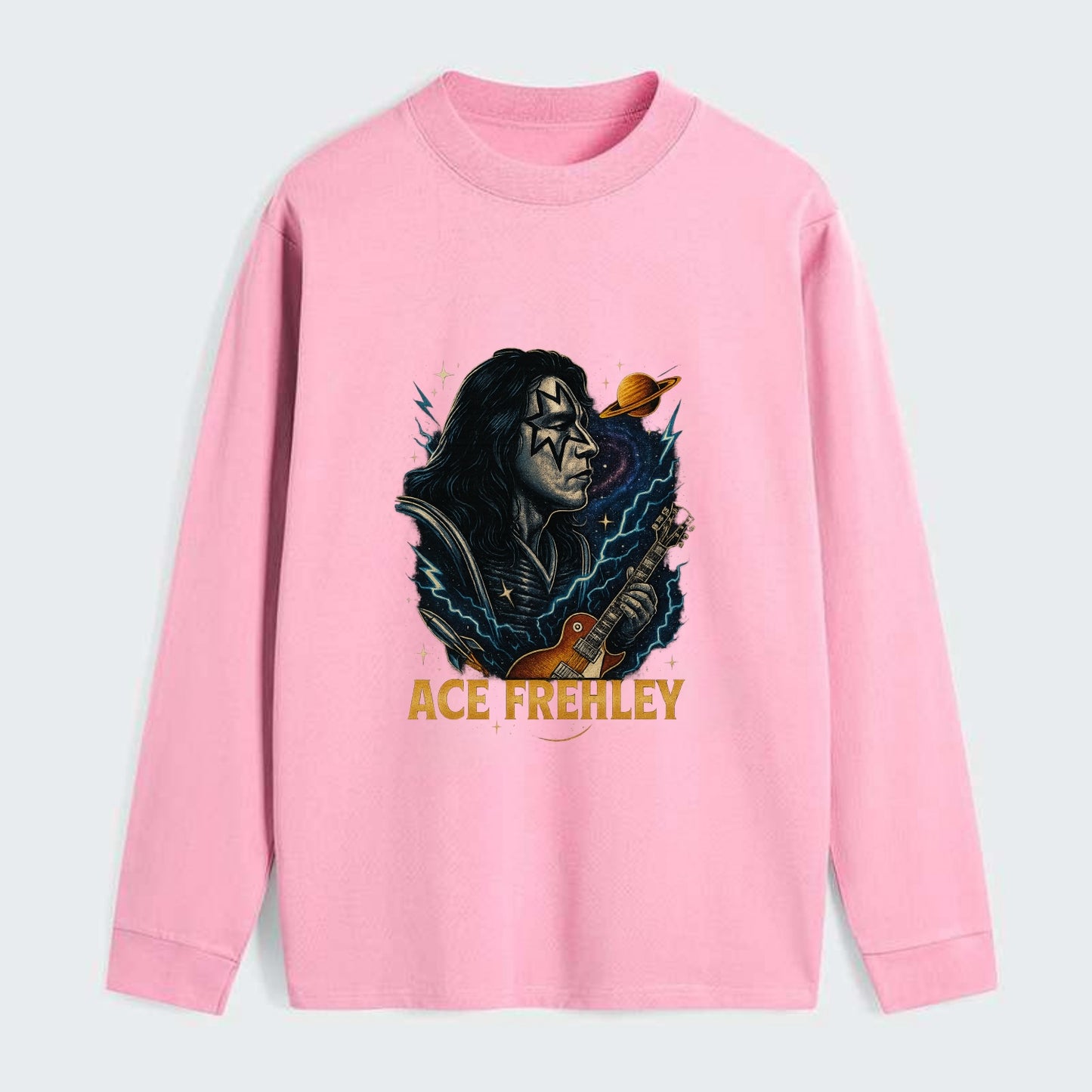 Icon Portrait - Classic Long Sleeve Shirt - Pink