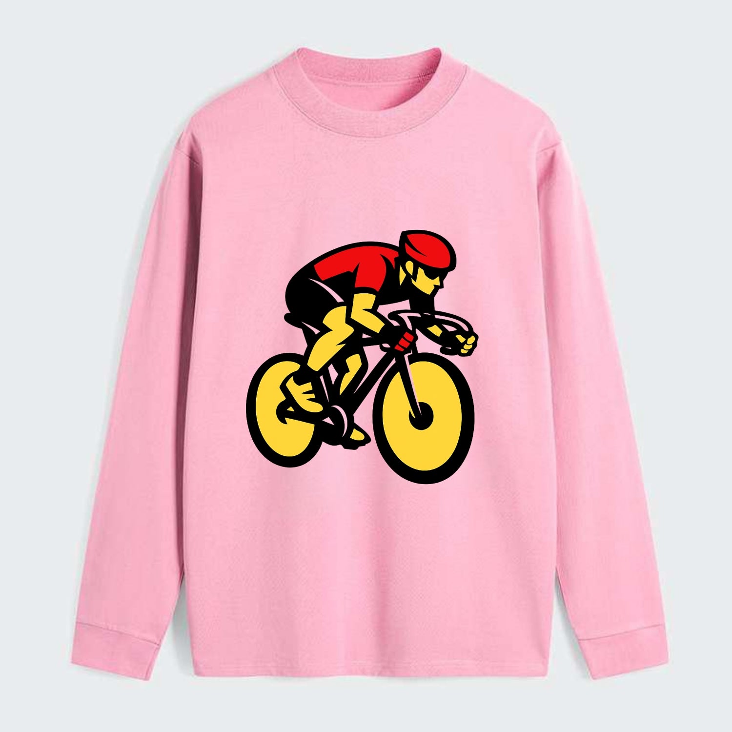 Speed Demon Cyclist - Classic Long Sleeve Shirt - Pink