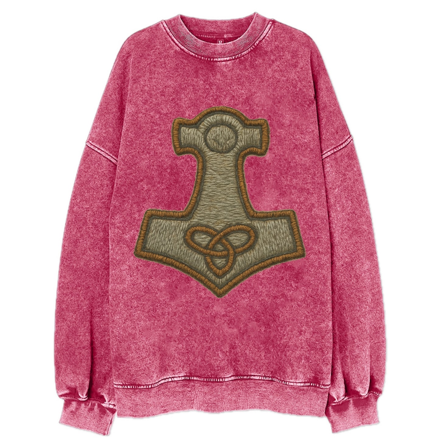 Mjolnir - Vintage Sweatshirt - Pink