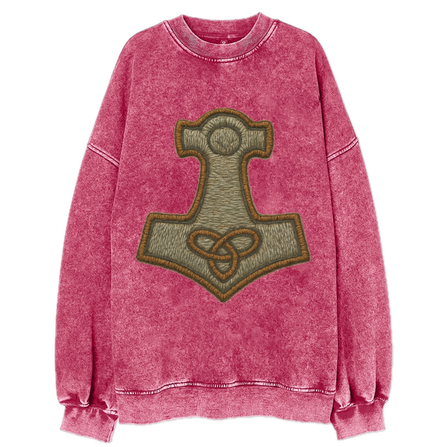 Mjolnir - Vintage Sweatshirt - Pink
