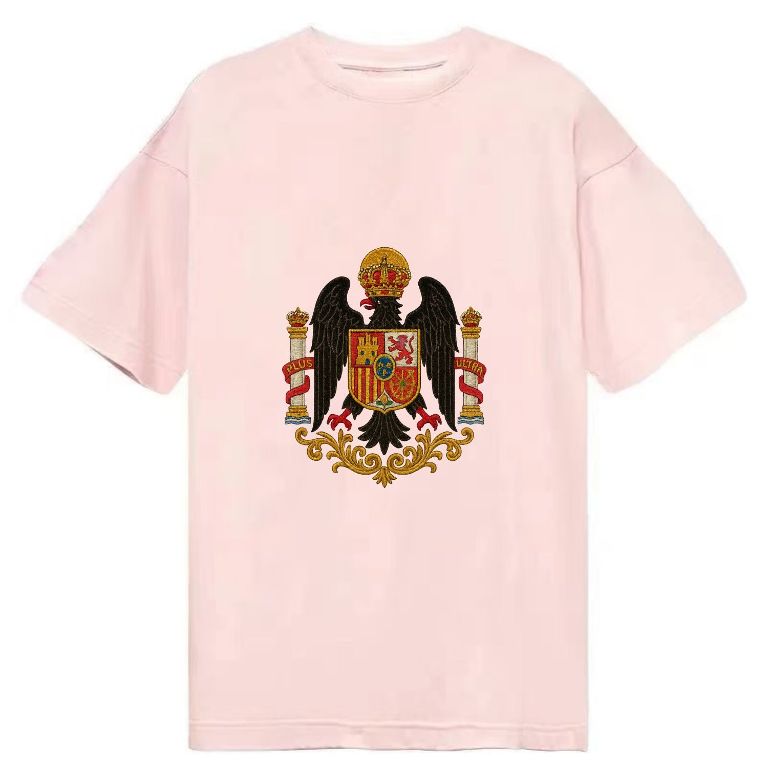 Imperial Eagle Of Spain Crest - Classic T-shirt - Pink