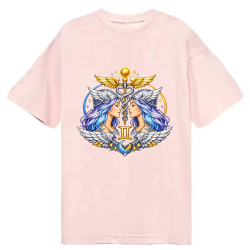 MERCURY WINGS | Winged messenger symbol | Caduceus staff | Swift communication | - Classic T-shirt