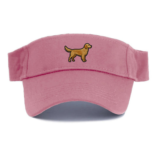 English Setter - Trendy feathered design - Visor - Pink