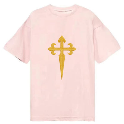 Order Of Santiago Cross - Classic T-shirt - Pink