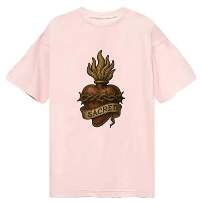 Sacred Heart  - Classic T-shirt - Pink