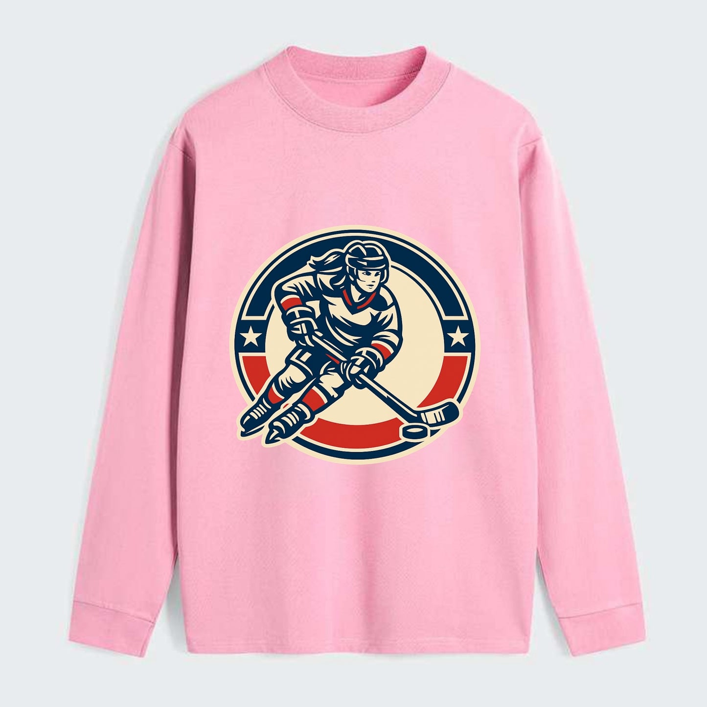 Fearless Ice Warrior - Classic Long Sleeve Shirt - Pink