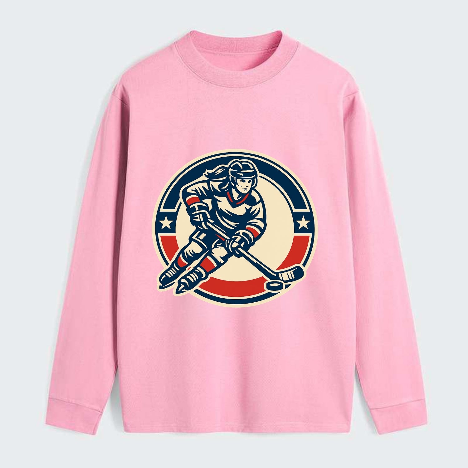 Fearless Ice Warrior - Classic Long Sleeve Shirt - Pink