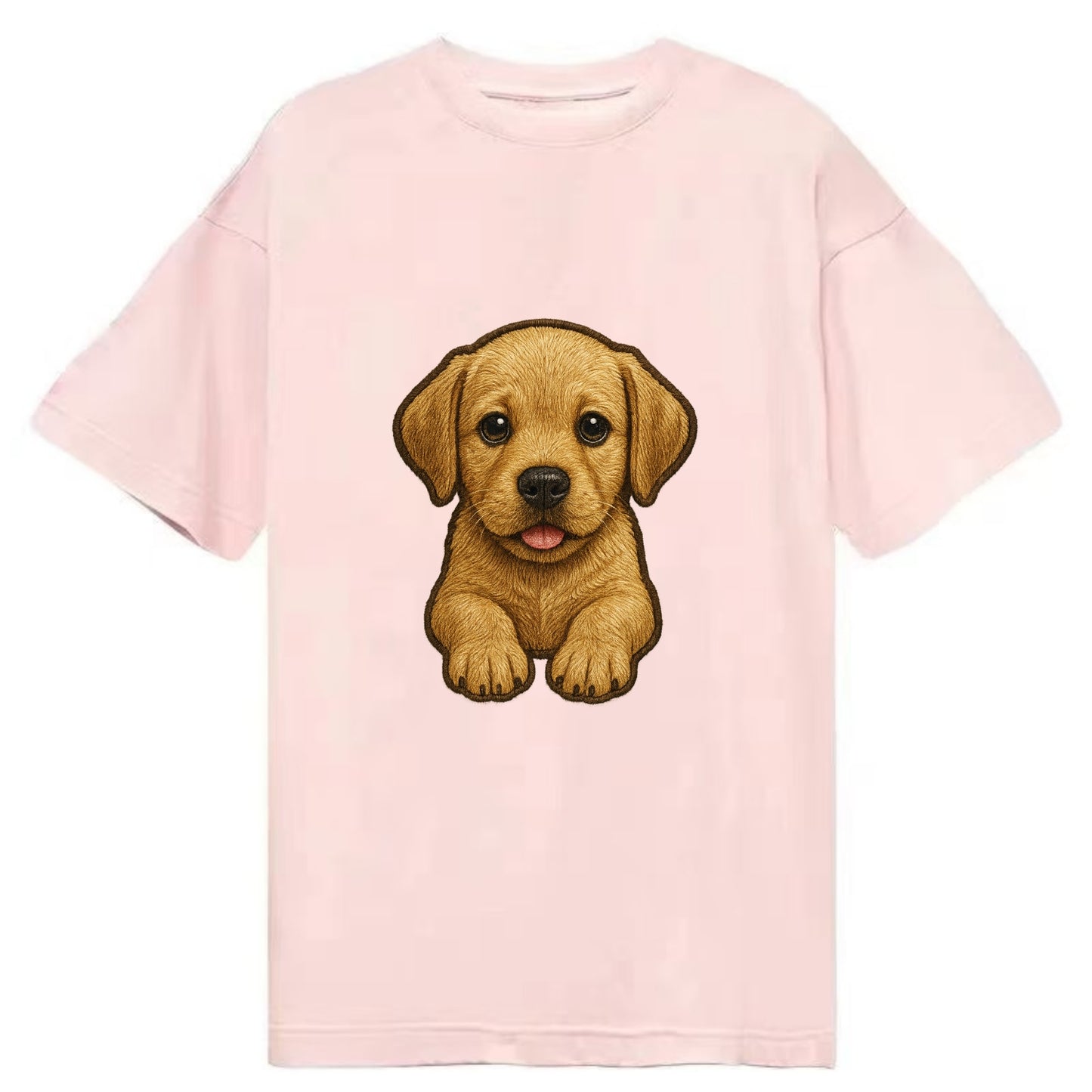 Baby Labrador Retriever Puppy - yellow/black/chocolate, soulful eyes, soft ears, - Classic T-shirt - Pink