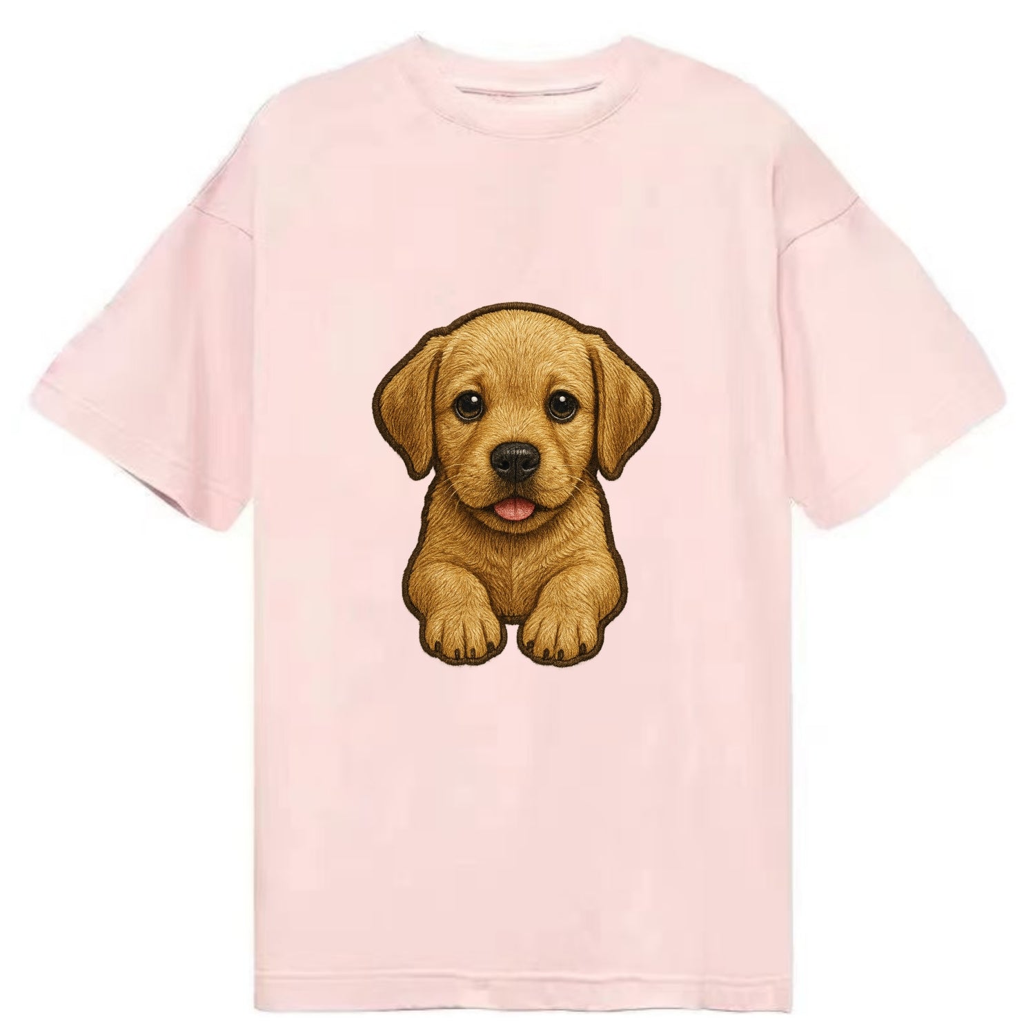 Baby Labrador Retriever Puppy - yellow/black/chocolate, soulful eyes, soft ears, - Classic T-shirt - Pink