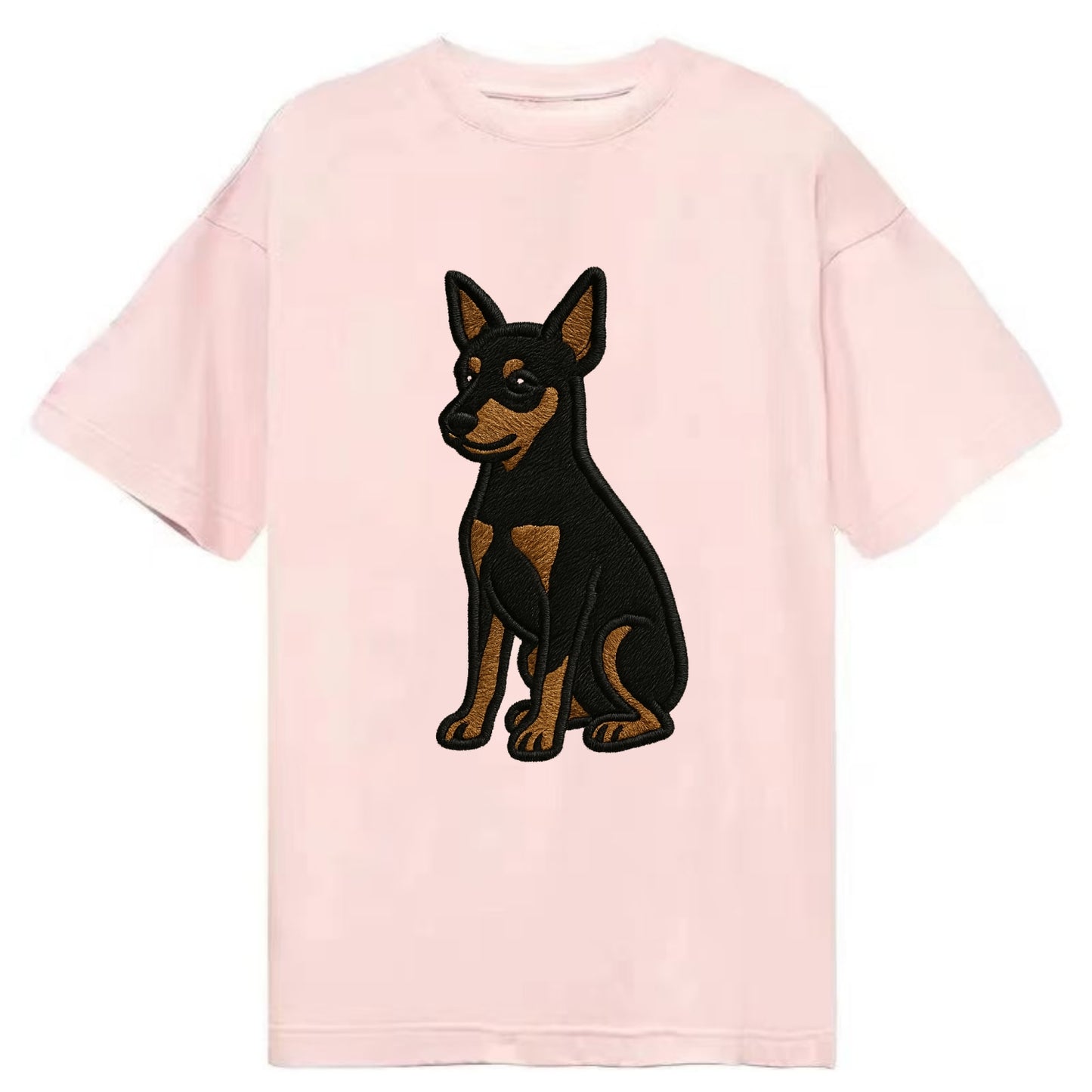 Miniature Pinscher - Black and tan sitti Classic T-shirt - Pink