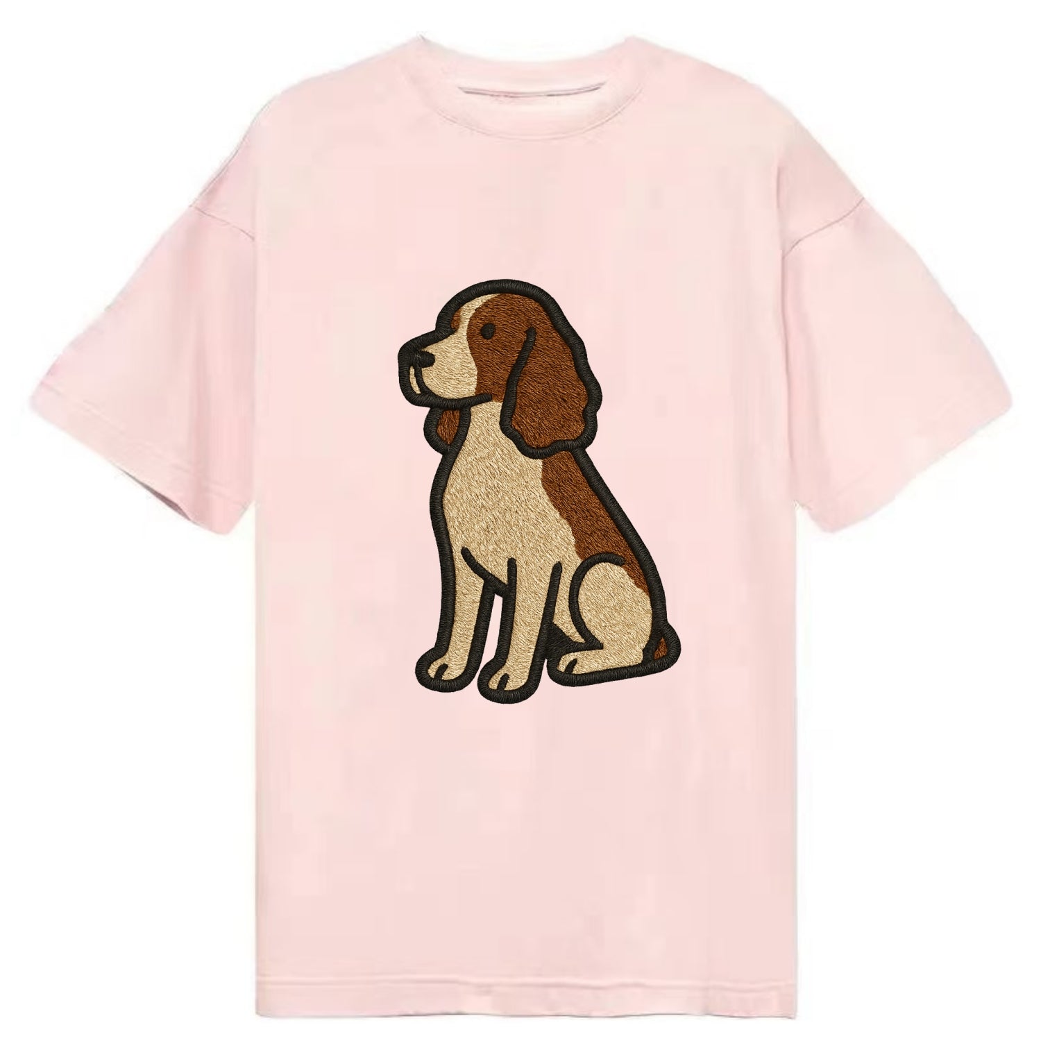 English Springer Spaniel - Modern spanie - Classic T-shirt - Pink