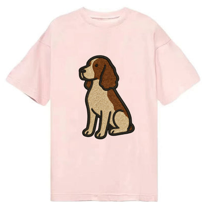 English Springer Spaniel - Modern spanie - Classic T-shirt - Pink