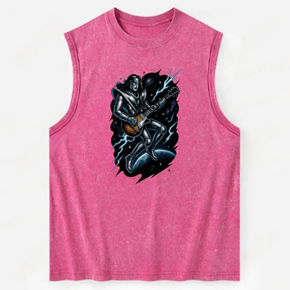 Ace in Zero Gravity - Vintage Washed Tank - Pink