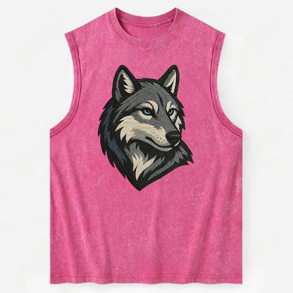 Silent But Deadly  - Vintage Washed Tank - Pink