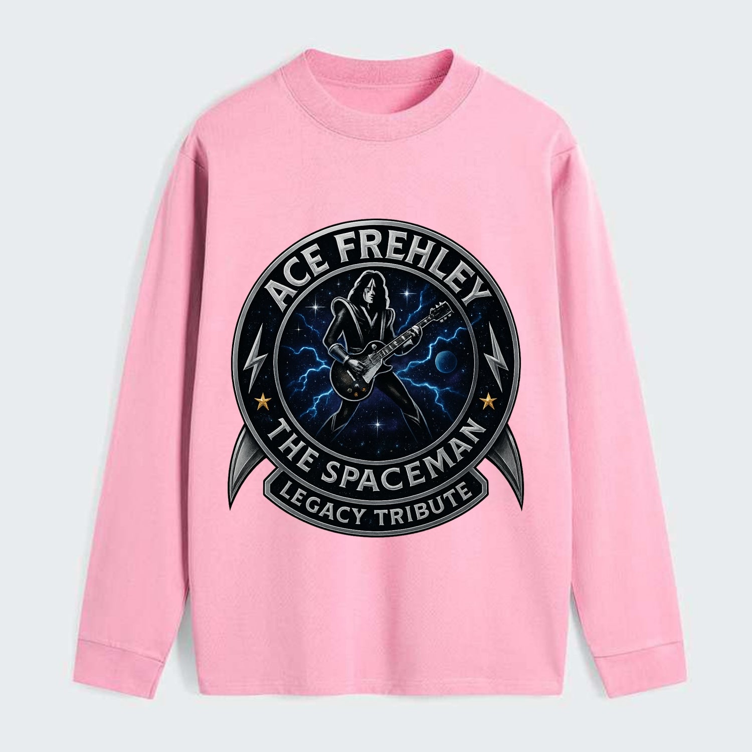 Ace Legacy Seal - Classic Long Sleeve Shirt - Pink