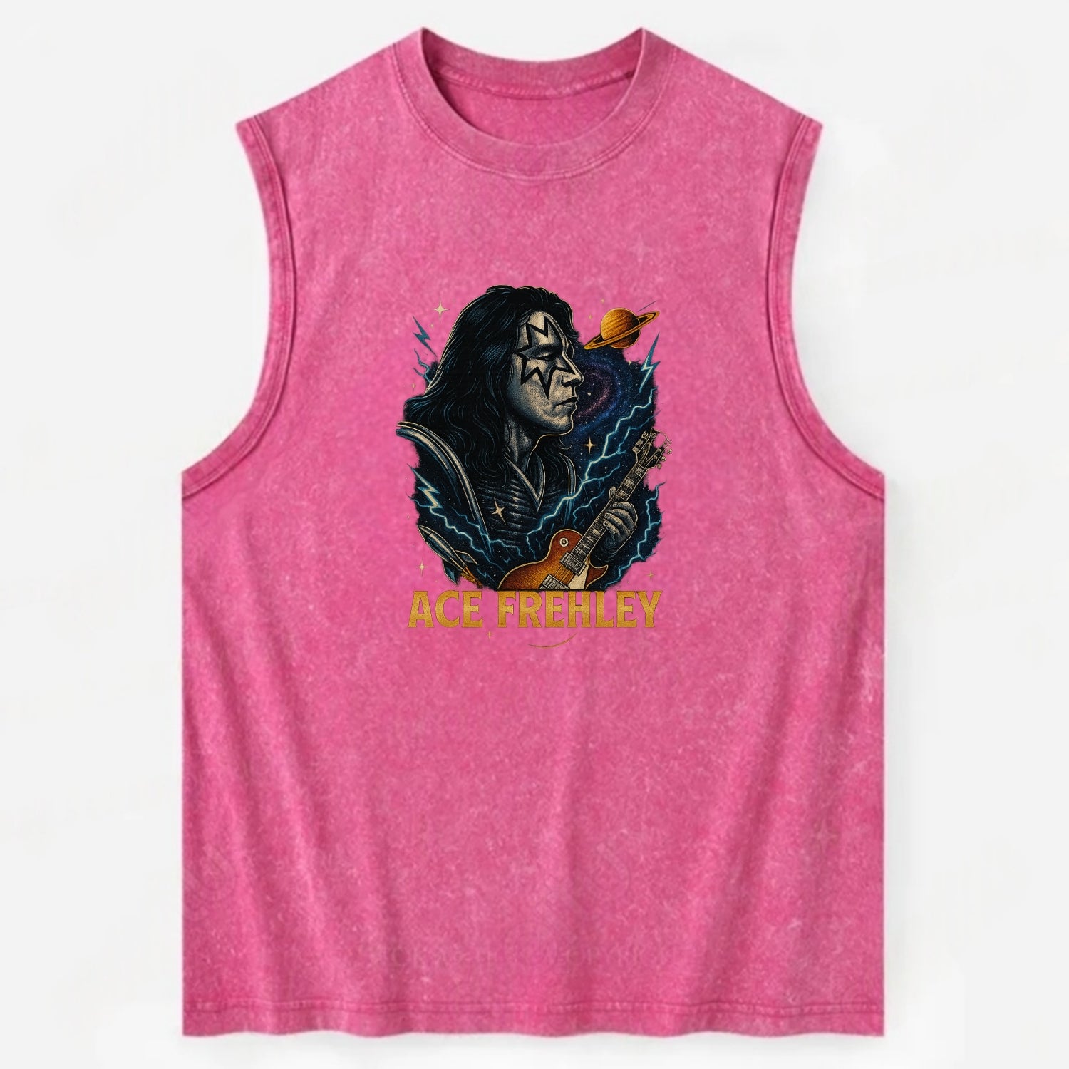 Icon Portrait - Vintage Washed Tank - Pink