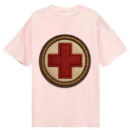 Medical Cross  - Classic T-shirt - Pink
