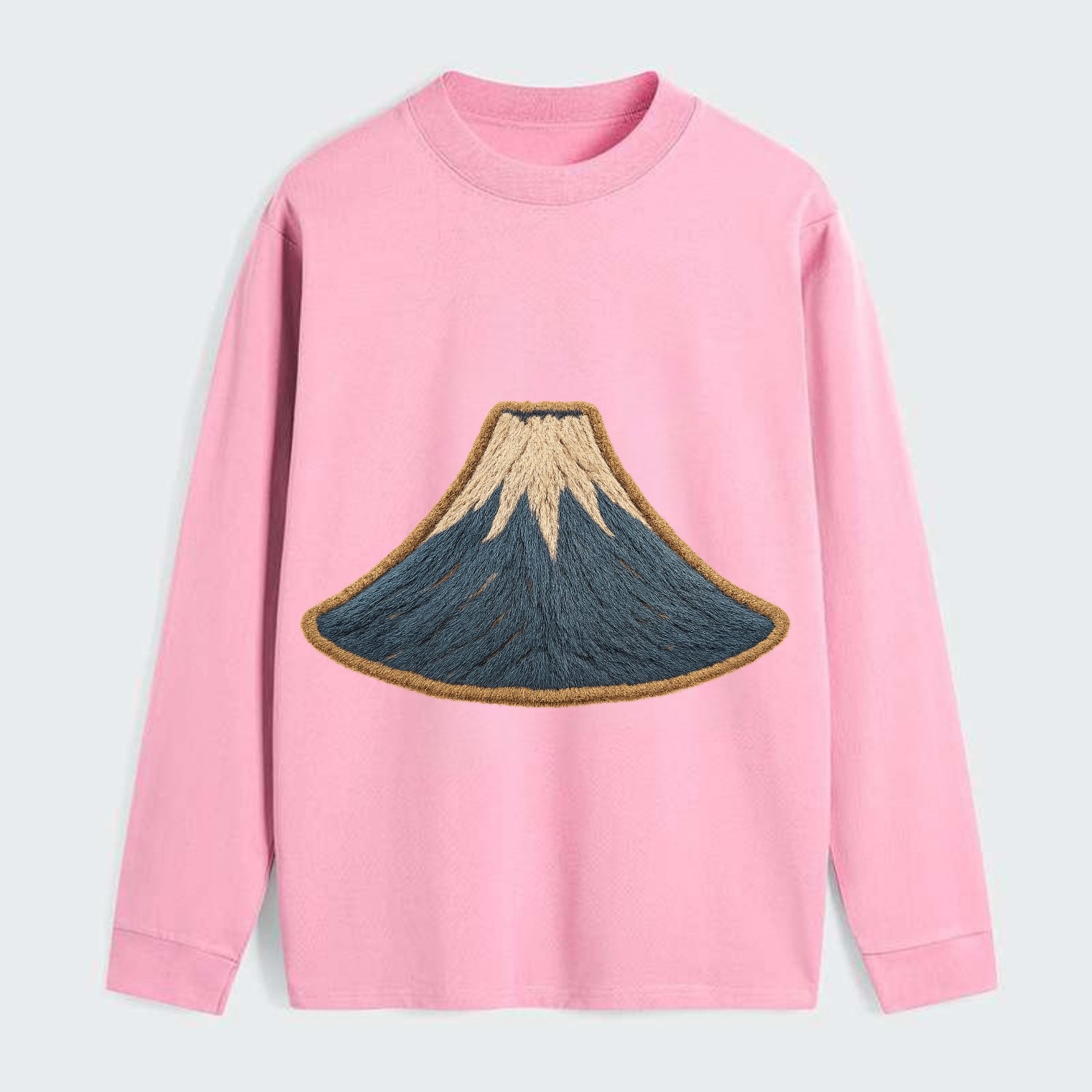 Sacred Mountain  - Classic Long Sleeve Shirt - Pink