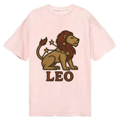 Leo Lion  - Classic T-shirt - Pink