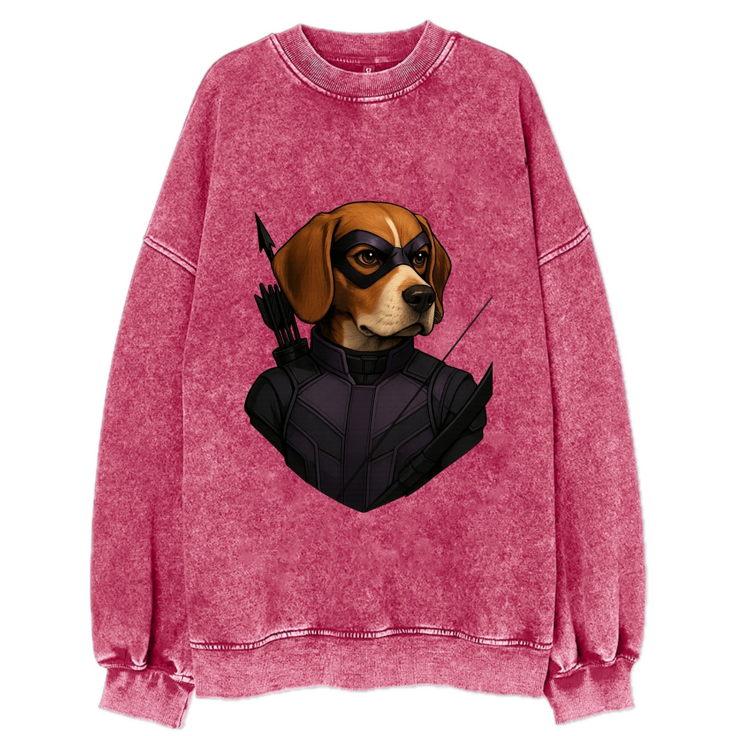 Beagle Hawkeye  - Vintage Sweatshirt - Pink