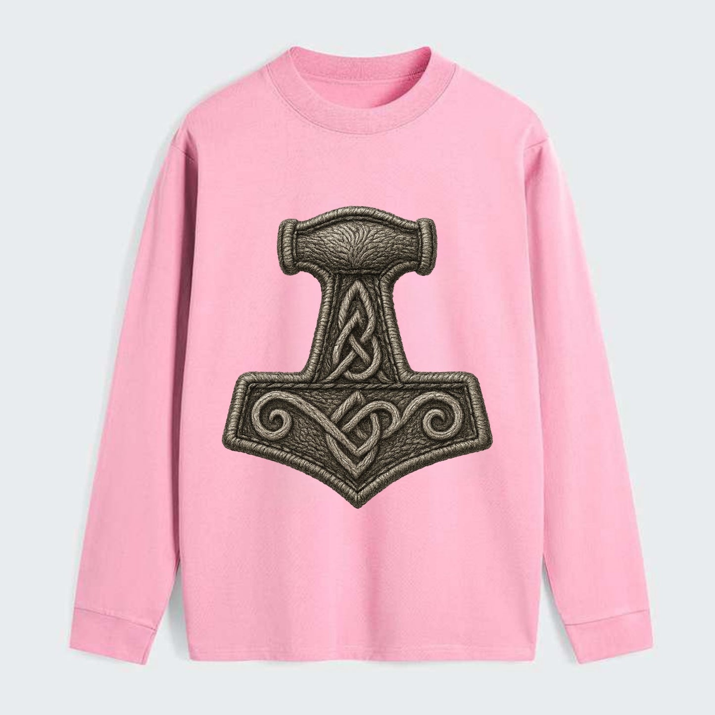 Mjolnir  - Classic Long Sleeve Shirt - Pink