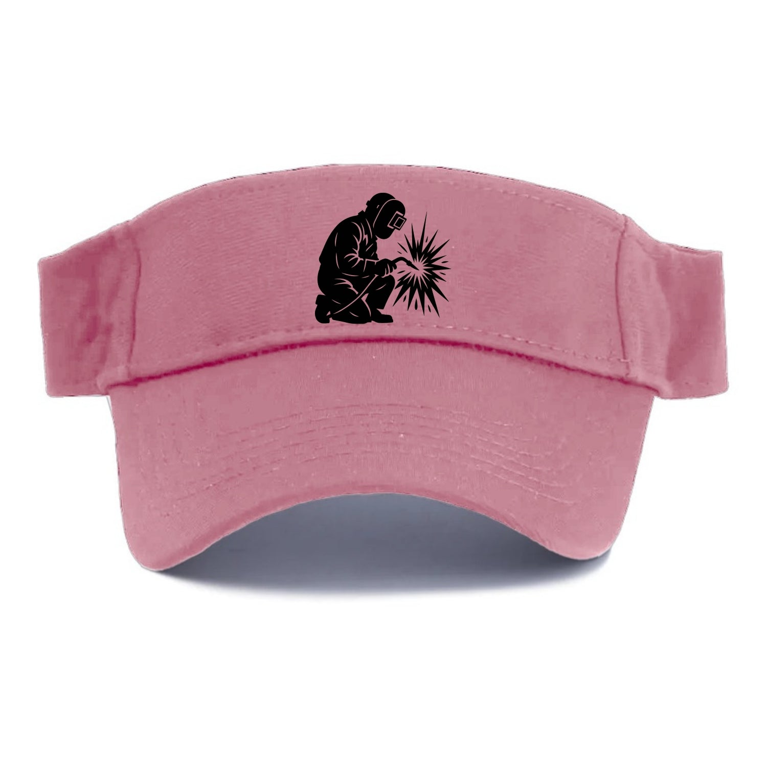 Welder sparks flying dramatically - Visor - Pink