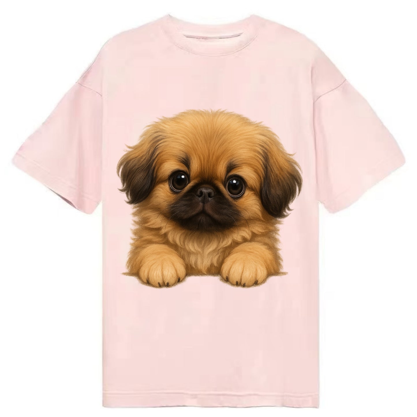 Pekingese  - Classic T-shirt - Pink