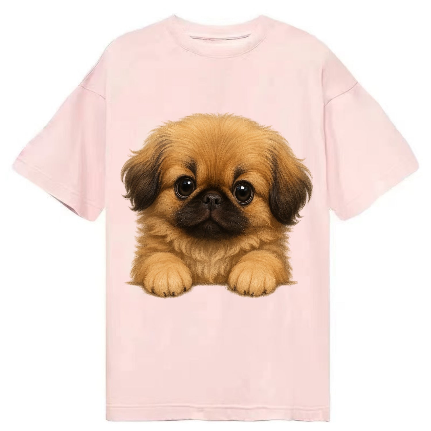 Pekingese  - Classic T-shirt - Pink