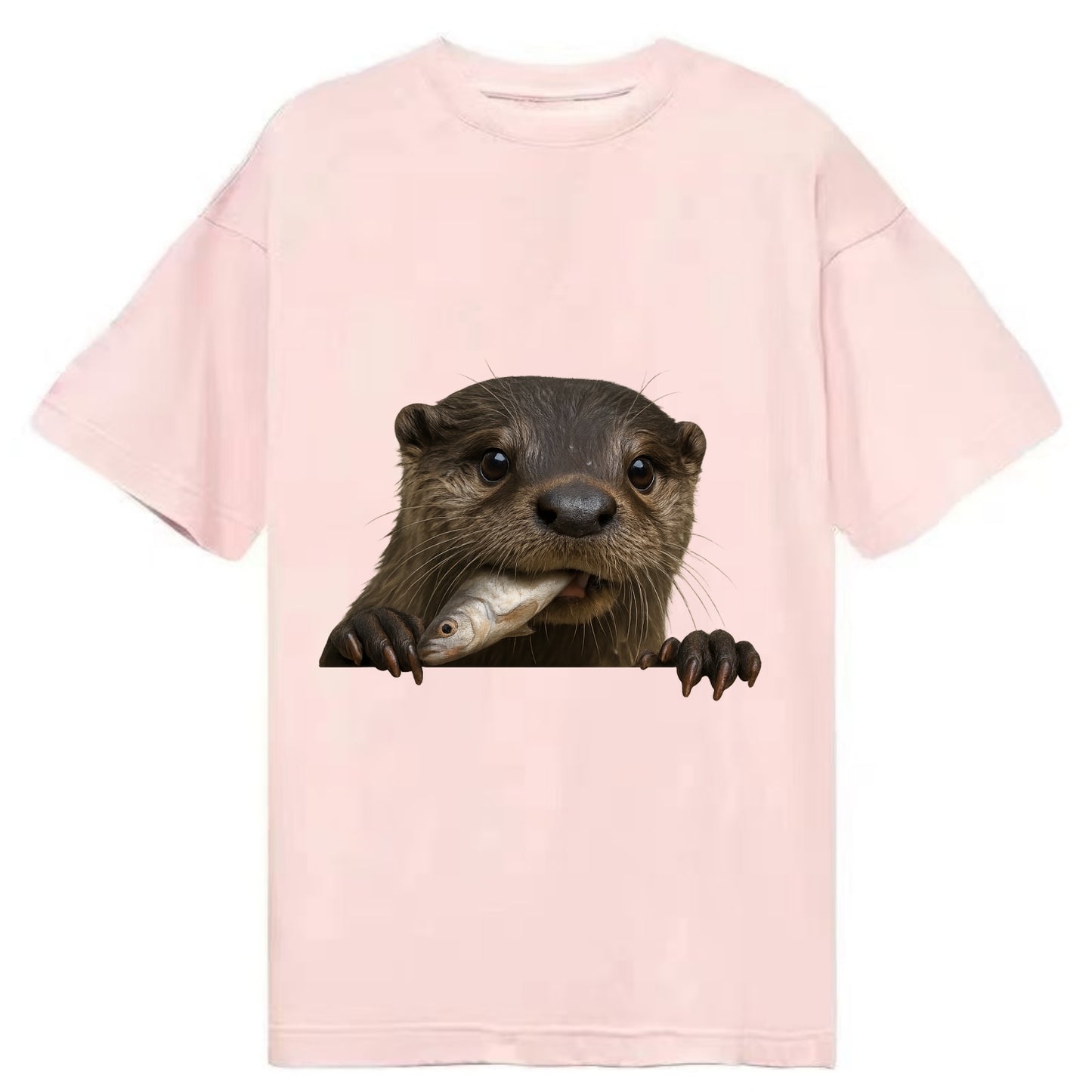 River Otter  - Classic T-shirt - Pink