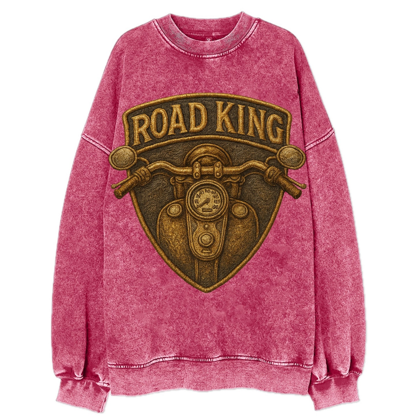 Road King  - Vintage Sweatshirt - Pink