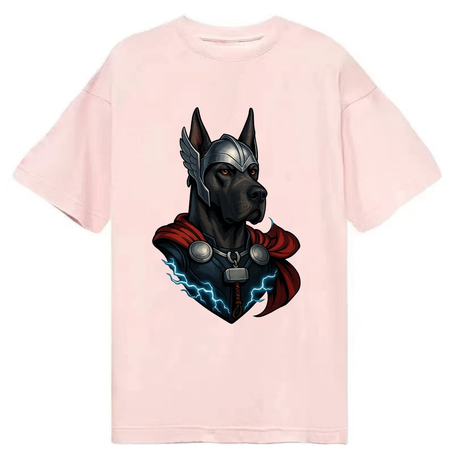 Great Dane Thor  - Classic T-shirt - Pink