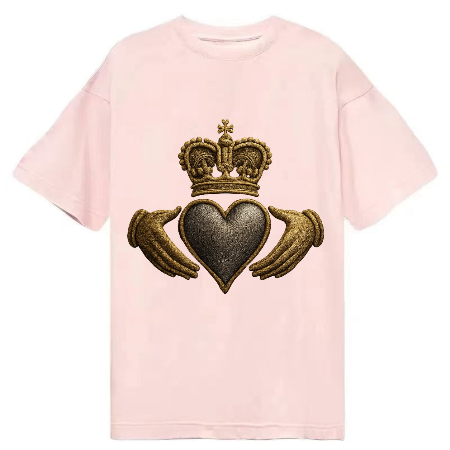 Claddagh Symbol  - Classic T-shirt - Pink