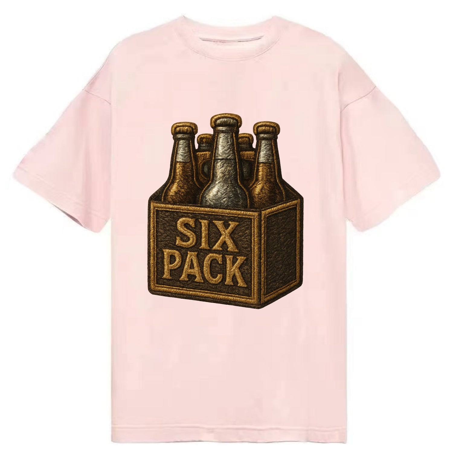 Six Pack  - Classic T-shirt - Pink