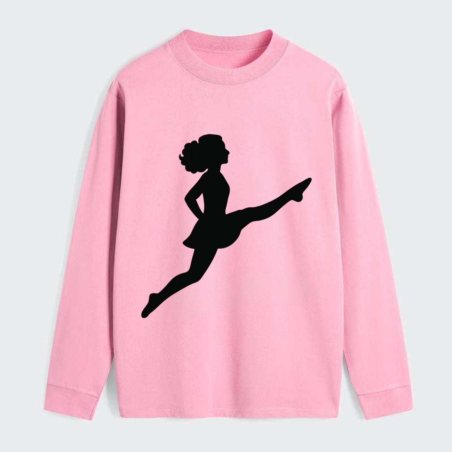 Irish step dancer Riverdance leap - Classic Long Sleeve Shirt - Pink