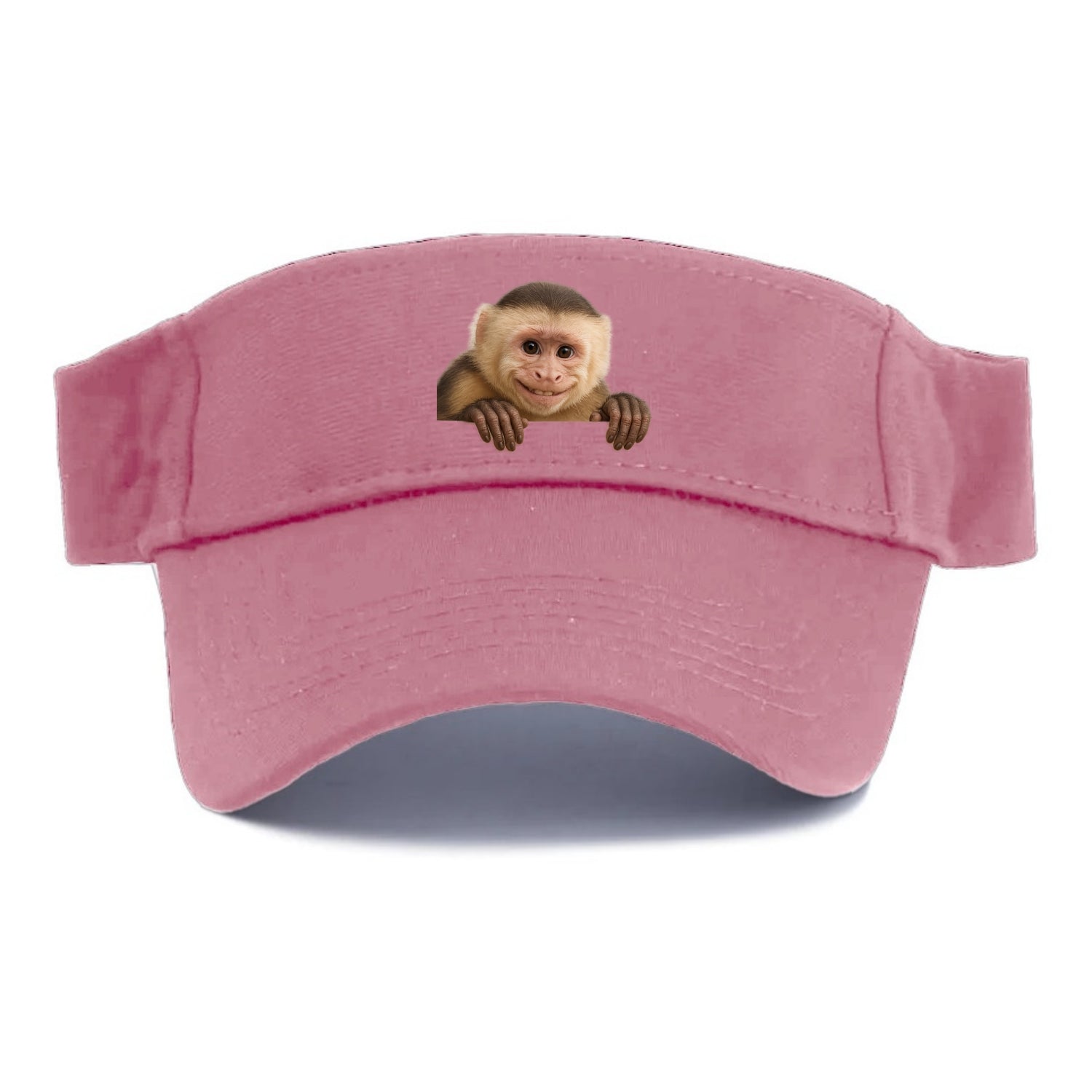 Capuchin Monkey  - Visor - Pink