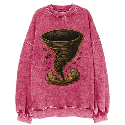 Tornado  - Vintage Sweatshirt - Pink