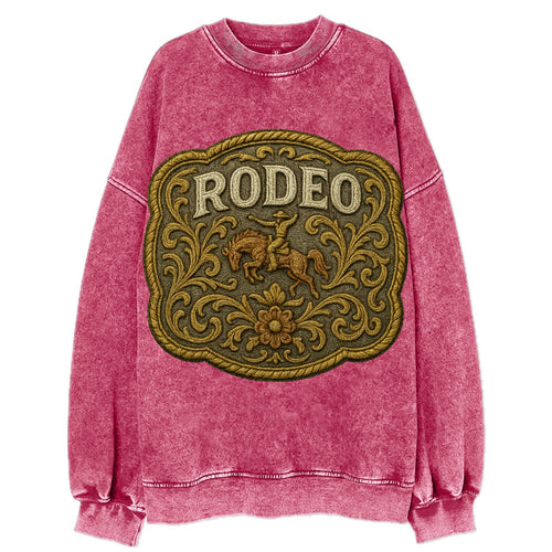 Rodeo Buckle  - Vintage Sweatshirt