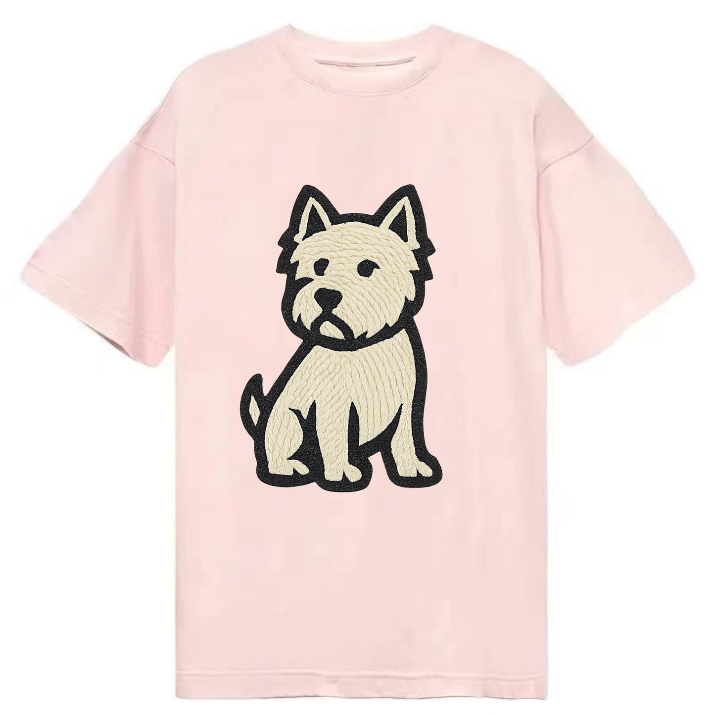 West Highland White Terrier - Alert stan Classic T-shirt - Pink