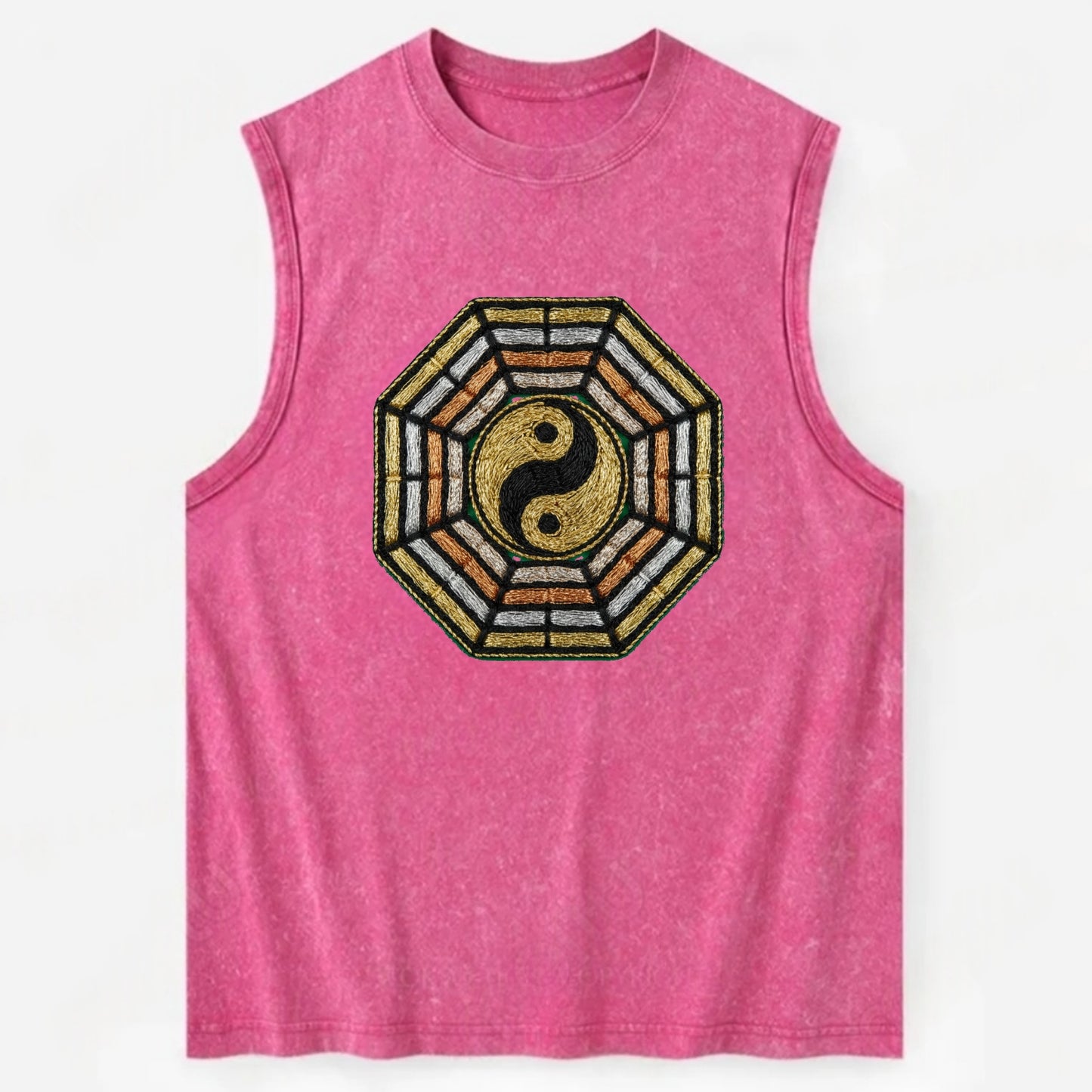 Bagua - Vintage Washed Tank - Pink