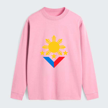 Sun Of Three - Classic Long Sleeve Shirt - Pink