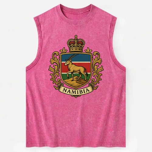 Namibia Heritage Badge  - Vintage Washed Tank