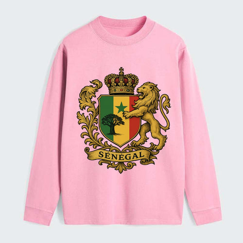Senegal Lion Emblem  - Classic Long Sleeve Shirt