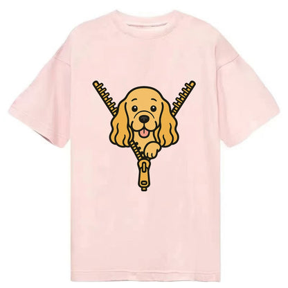 Cocker Spaniel - Classic T-shirt - Pink