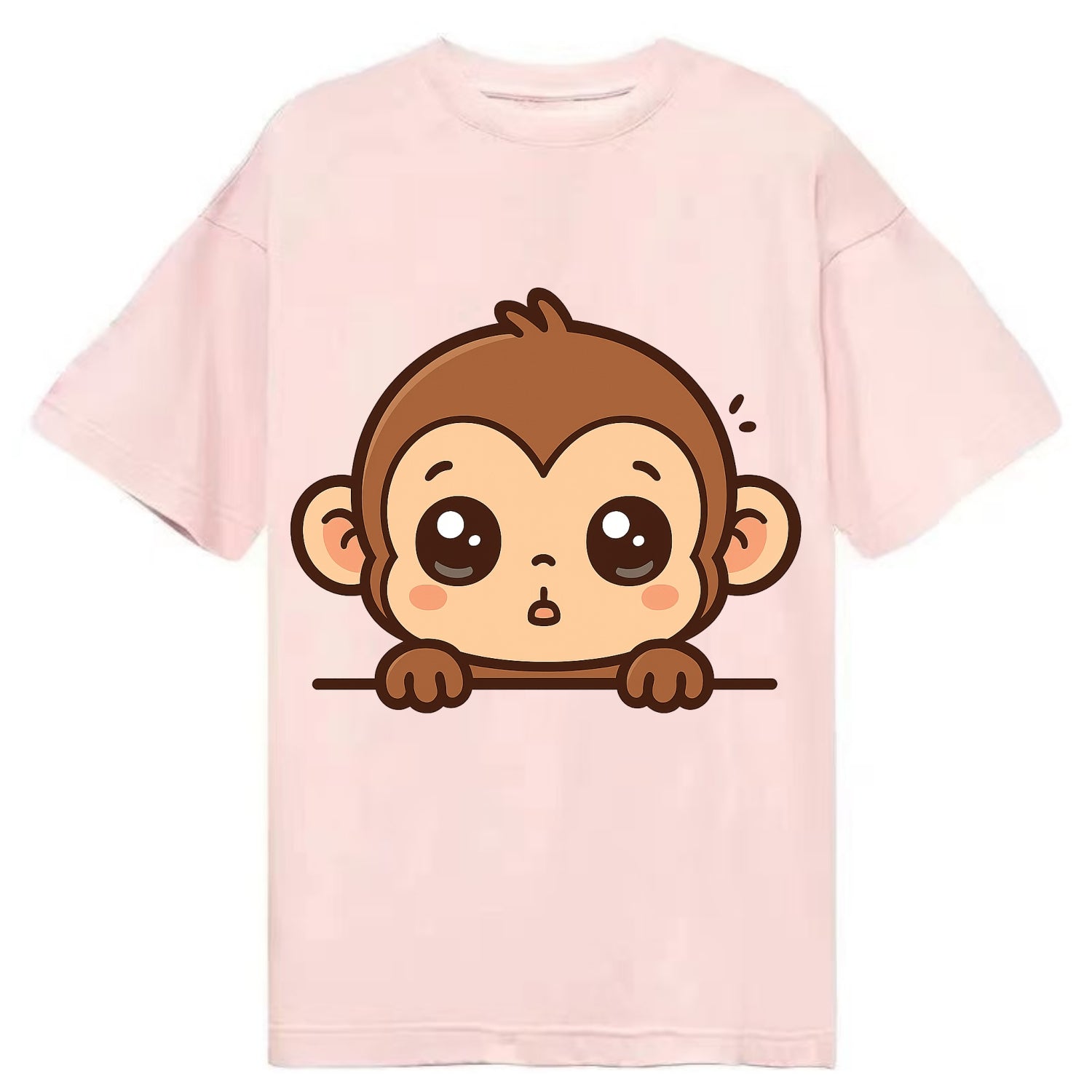 Baby Monkey  - Classic T-shirt - Pink