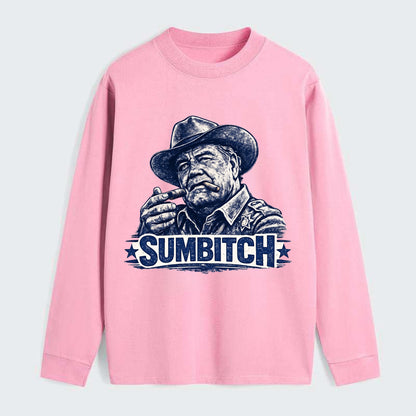 Sumbitch - Classic Long Sleeve Shirt - Pink
