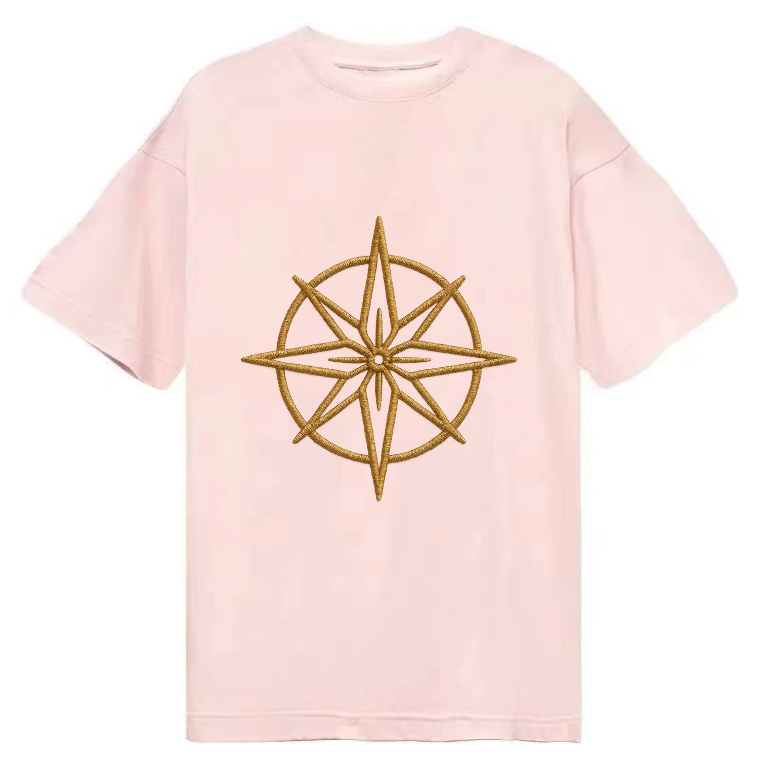 Compass Rose  - Classic T-shirt - Pink