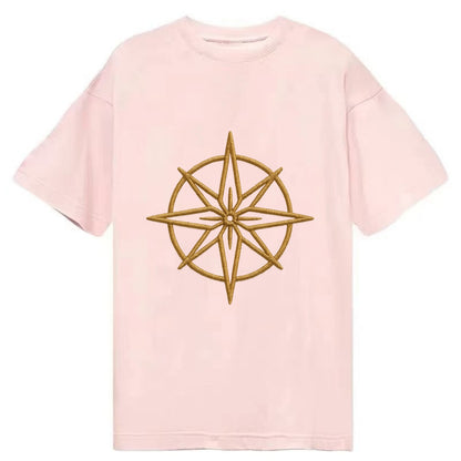 Compass Rose  - Classic T-shirt - Pink